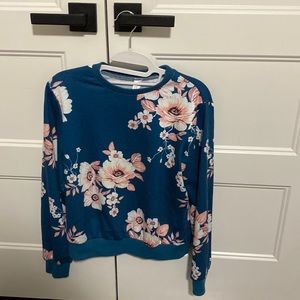 Women’s flora sweatshirt/long-sleeve
